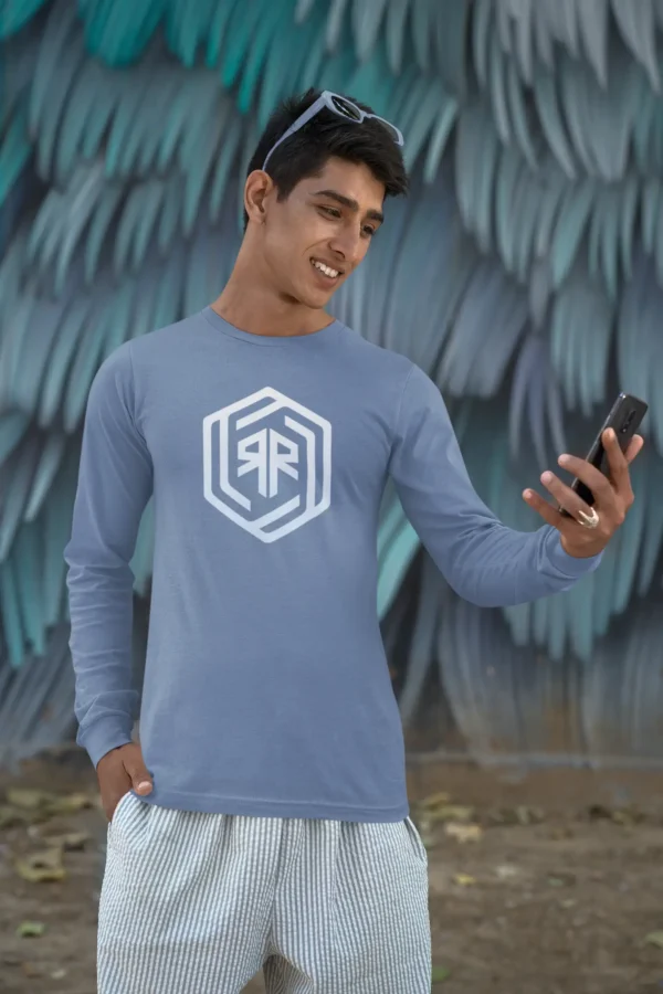 Blue RewardRamp Full Sleeves White Logo - Image 2
