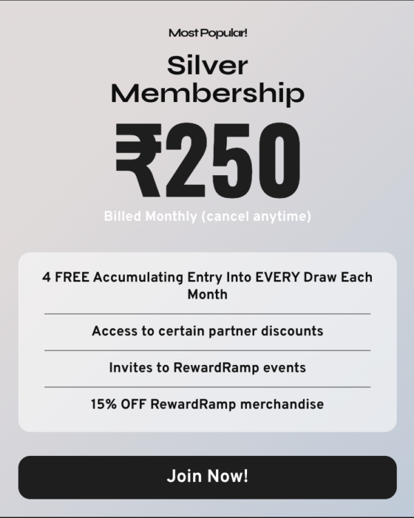 Silver Membership Ticket